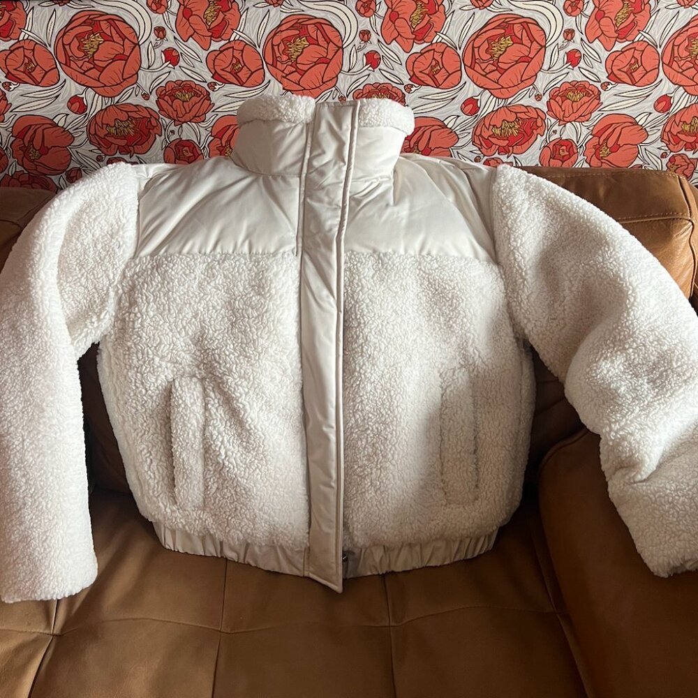 Abercrombie Ultra Puffer Sherpa Jacket